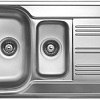 Кухонная мойка Ukinox Гранд GRL980.500 15GT8K-O (с сифоном)
