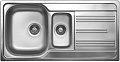 Кухонная мойка Ukinox Гранд GRL980.500 15GT8K-O (с сифоном)