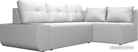 Угловой диван Mebelico Амадэус 109702 (правый, экокожа, белый)