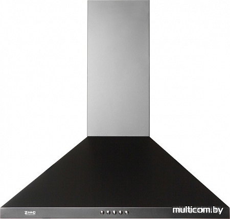 Кухонная вытяжка ZorG Technology Kvinta Black 60 (750 куб. м/ч)