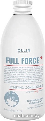 Кондиционер Ollin Professional Hair Growth тонизирующий с экстрактом пурпурного женьшеня 300 мл