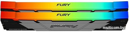 Оперативная память Kingston FURY Renegade RGB 8ГБ DDR4 3200МГц KF432C16RB2A/8