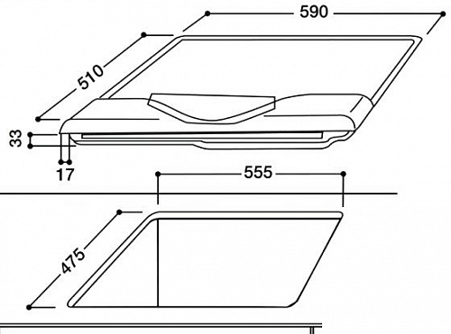 Варочная панель Indesit PR 642 /I (WH)
