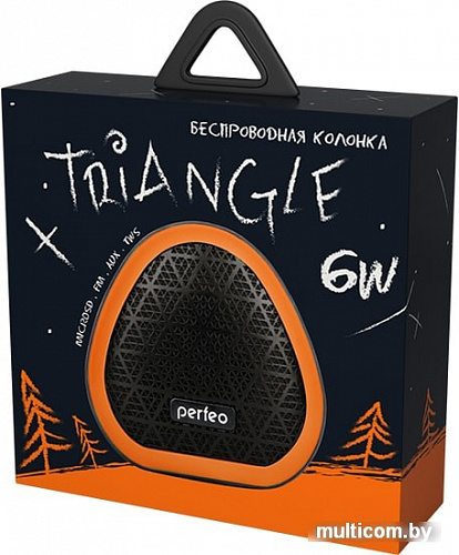 Беспроводная колонка Perfeo Triangle (черный)