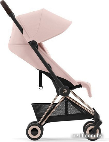 Коляска прогулочная «книга» Cybex Coya (peach pink/rosegold frame)