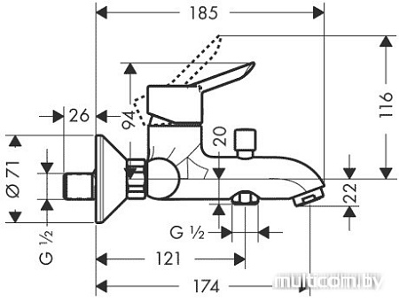 Смеситель Hansgrohe Focus S 31742000