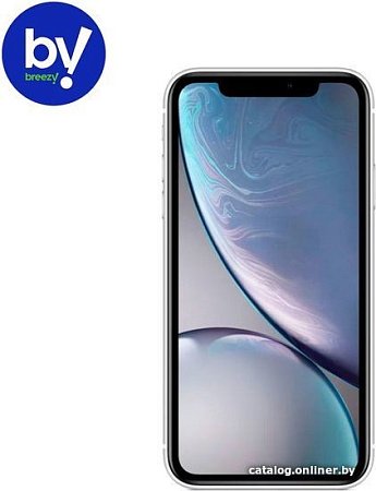 Смартфон Apple iPhone XR 64GB Воcстановленный by Breezy, грейд C (белый)