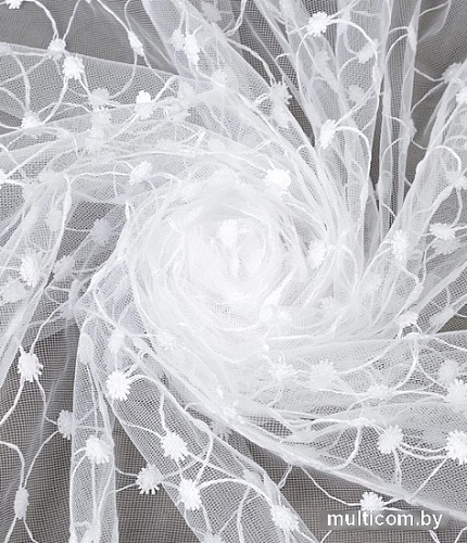 Тюль Legrand Ажур 3x2.8 м 58125101 (снежно-белый)