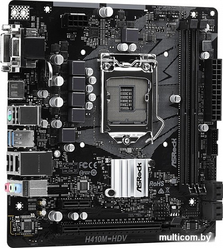 Материнская плата ASRock H410M-HDV