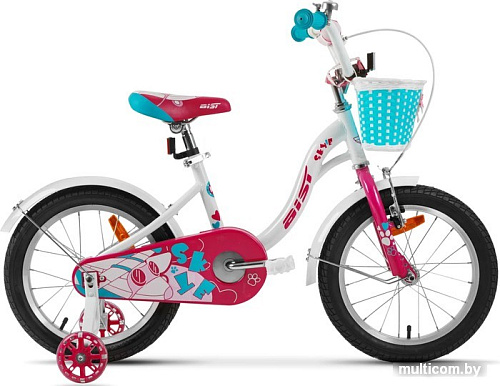 Детский велосипед AIST Skye 16 2022 (белый)