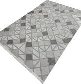 Ковер для жилой комнаты Radjab Carpet Моника Прямоугольник MC 367A 12577RK (0.8x1.5, Beige)