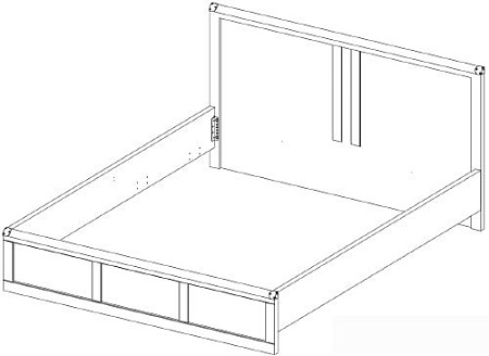 Кровать Анрэкс Magellan 120x200