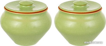 Набор горшочков Elan Gallery TerraCotta 570153