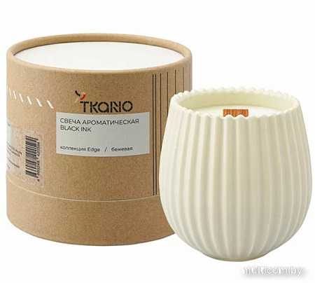 Свеча Tkano Edge Black Ink TK23-ARO0055 (бежевый)