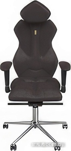 Кресло Kulik System Royal (азур, серый с подголовником)