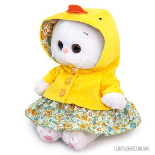 Классическая игрушка BUDI BASA Collection Кошечка Ли-Ли Baby в костюмчике Уточка LB-084 (20 см)