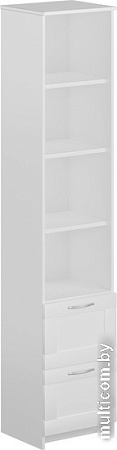 Стеллаж Mio Tesoro Сириус 2 ящика 39x190 2.02.07.140.1 (белый)