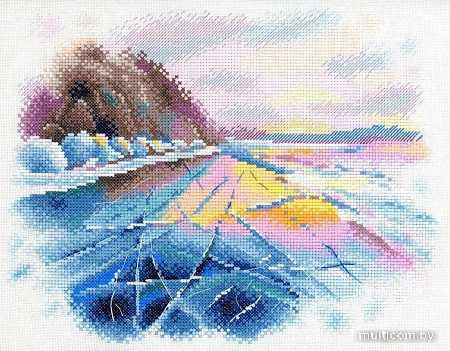 Набор для вышивания Aquarelle Зимний байкал