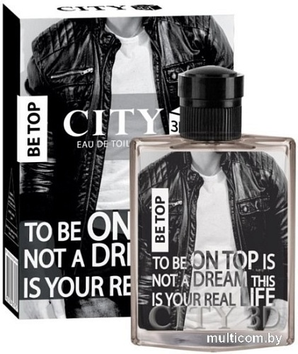 Туалетная вода City Parfum City 3D Be Top EdT (90 мл)