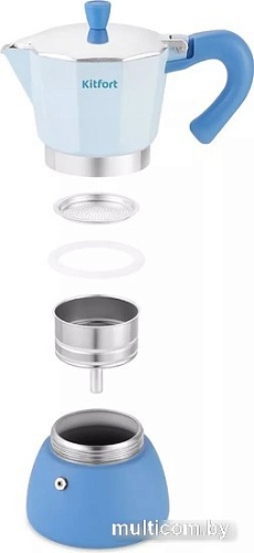 Гейзерная кофеварка Kitfort KT-7151