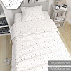 Постельное белье Amarobaby Stars AMARO-5202-St (белый)