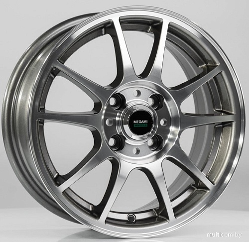 Литые диски Megami MGM-5 14x6" 4x100мм DIA 60.1мм ET 43мм GMF