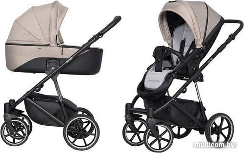 Универсальная коляска Riko Side (2 в 1, 04 nugat)