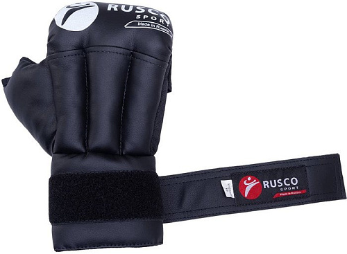 Тренировочные перчатки Rusco Sport р-р 6 (черный)