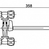 Смеситель Rubineta C-1 Cross (K) (C1SK06)