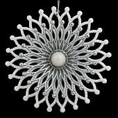 Елочная игрушка Erich Krause Decor Снежинка двухслойная 45253