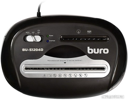Шредер Buro Office BU-S1204D