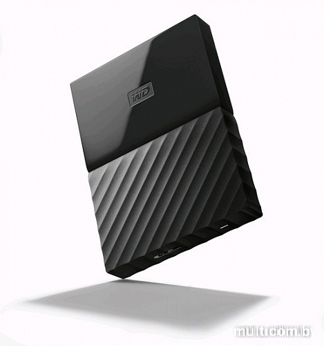Внешний жесткий диск WD My Passport 1TB [WDBBEX0010BBK]