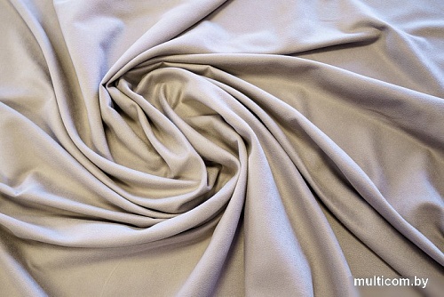 Комплект штор Decoretto Нубук НСС-K17 3.5x2.6 м (светло-серый, 2 шт)