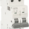 Выключатель автоматический GEYA GYM9 2P 16А C 6кА GYM92P16C