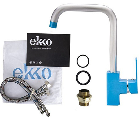 Смеситель Ekko E40304 (синий)