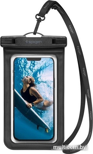 Чехол для телефона Spigen A601 Universal Waterproof AMP04525 (черный)