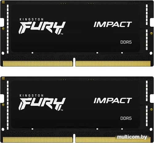 Оперативная память Kingston FURY Impact 2x16 ГБ DDR5 4800 МГц KF548S38IBK2-32