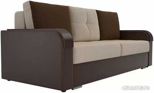 Диван Лига диванов Мейсон 102139 (бежевый/коричневый)