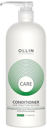 Кондиционер Ollin Professional Care для восстановления структуры волос 1 л