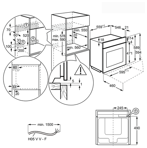 Духовой шкаф AEG BSR 892330 M