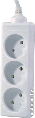 Удлинитель Electraline 62550 (1.5 м, белый)