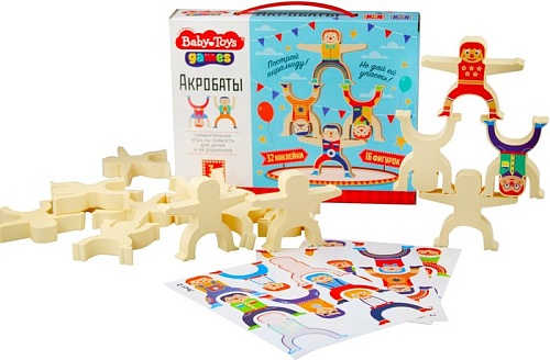Развивающая игра Baby Toys Акробаты 04331