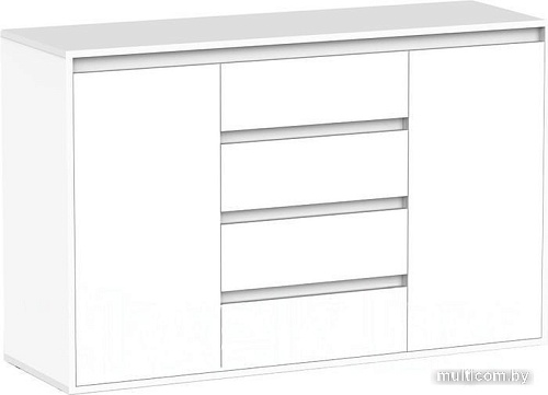 Тумба Интермебель Рио-5 Р-005 (белый)