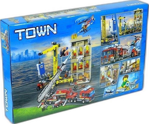 Конструктор King 22216 Центральная пожарная команда