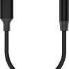 Адаптер Olmio 039799 USB Type C - 3.5 мм (0.12 м, черный)