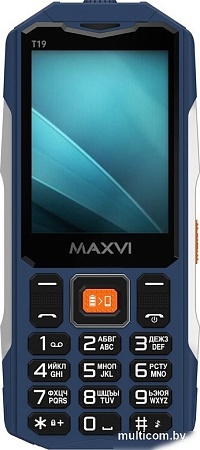 Телефон Maxvi T19 (синий)