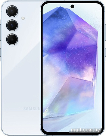 Смартфон Samsung Galaxy A55 SM-A556E 8GB/128GB (голубой)
