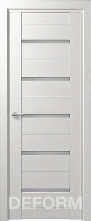 Межкомнатная дверь Юркас Deform D11 ДО 90x200 (дуб шале снежный/мателюкс)