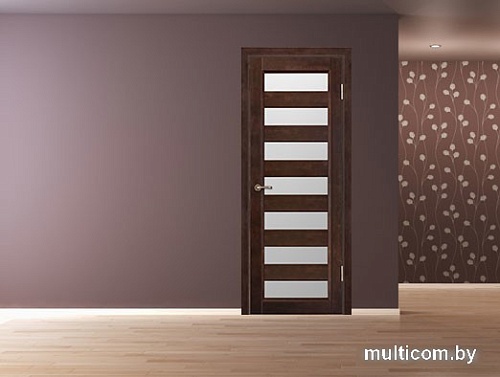Межкомнатная дверь Vi Lario Премьер плюс ДО (венге)