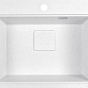 Кухонная мойка Marblan Comfort 60 (серый, с сифоном)